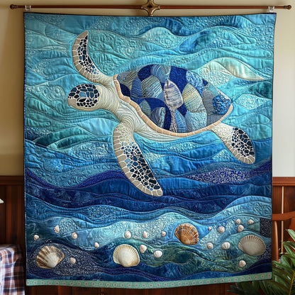 Rynx | Seashell Ans Turtle Quilt