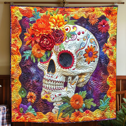 Rynx | Sugar Skull Marigold Quilt