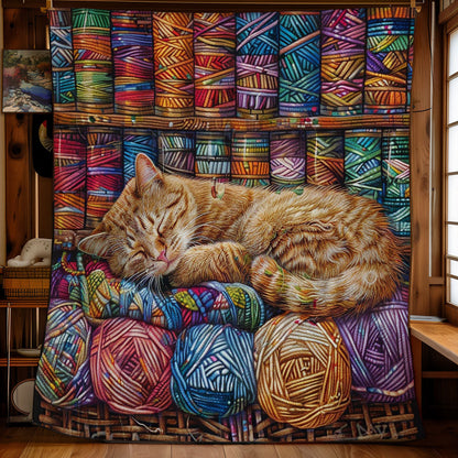 Rynx | Adorable Cat Sleeping Quilt