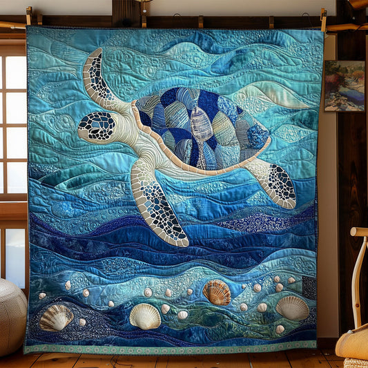 Rynx | Seashell Ans Turtle Quilt