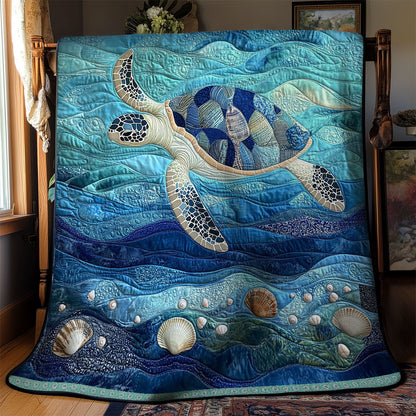 Rynx | Seashell Ans Turtle Quilt