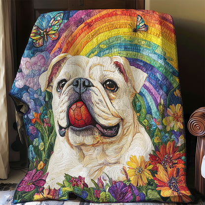 Rynx | Bulldog Quilted Blanket