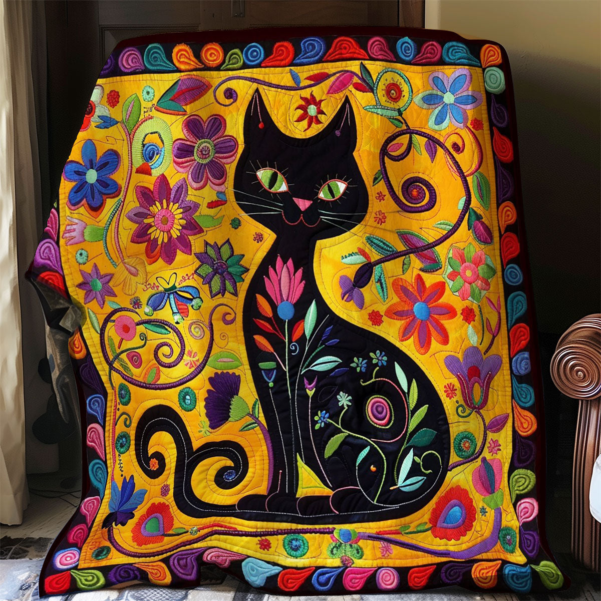 Rynx | Flower Cat Blanket