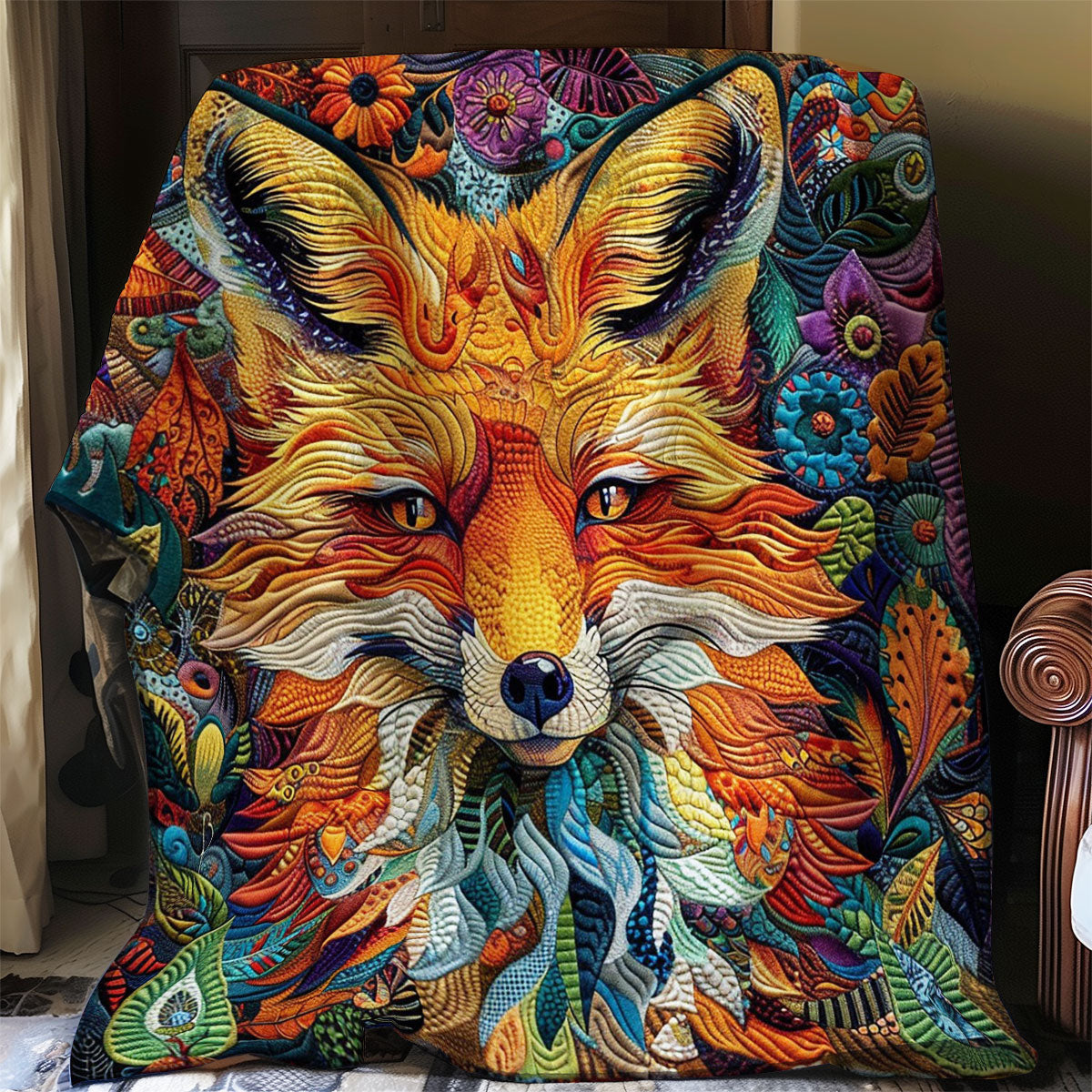 Rynx | Mandala Fox Blanket