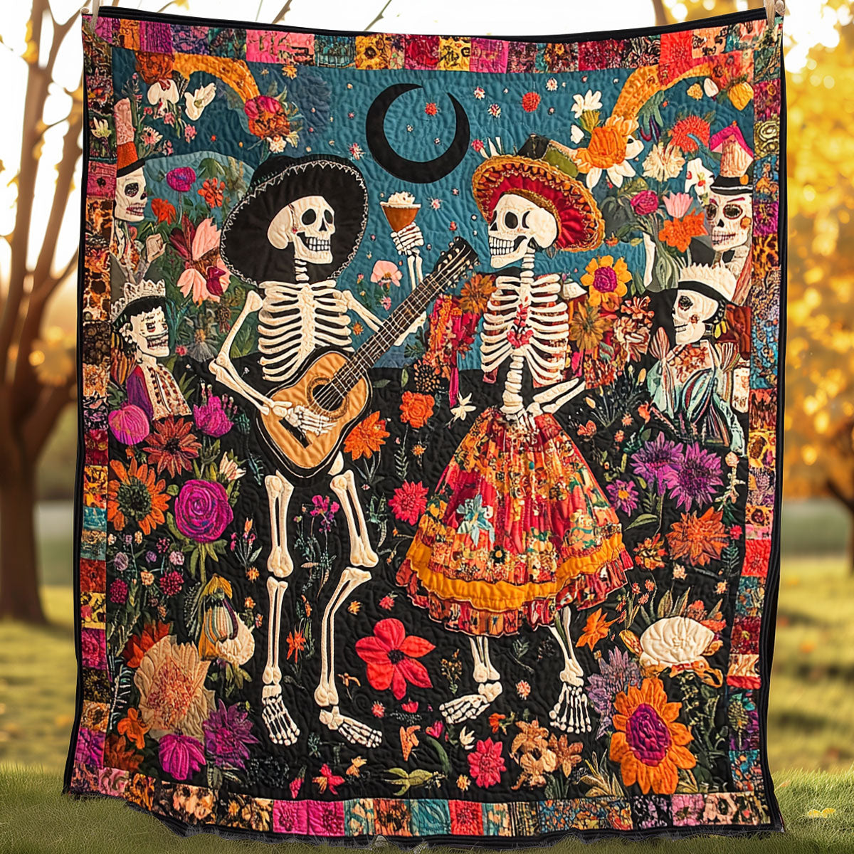 Rynx | Día de Muertos Melodies Quilt