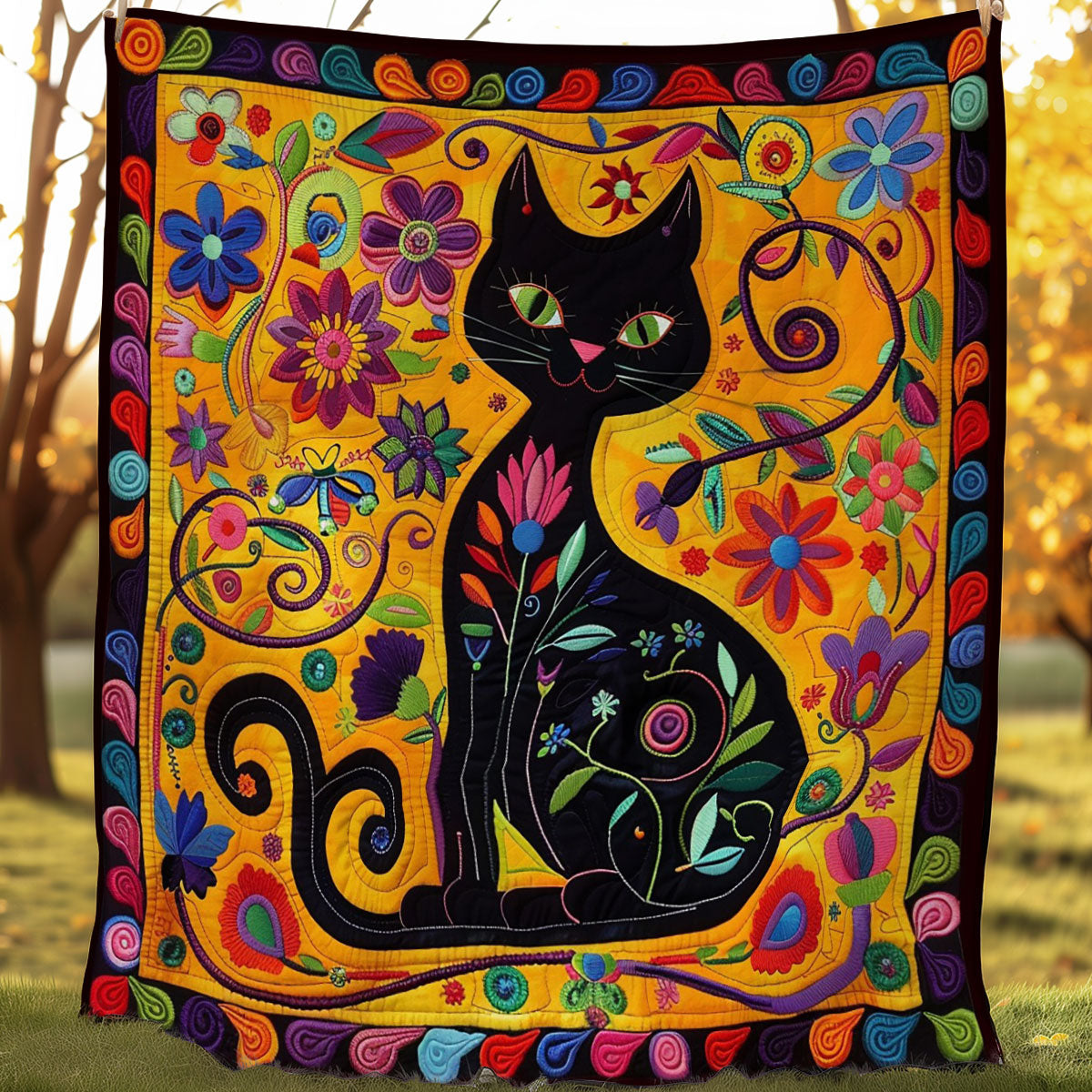 Rynx | Flower Cat Blanket