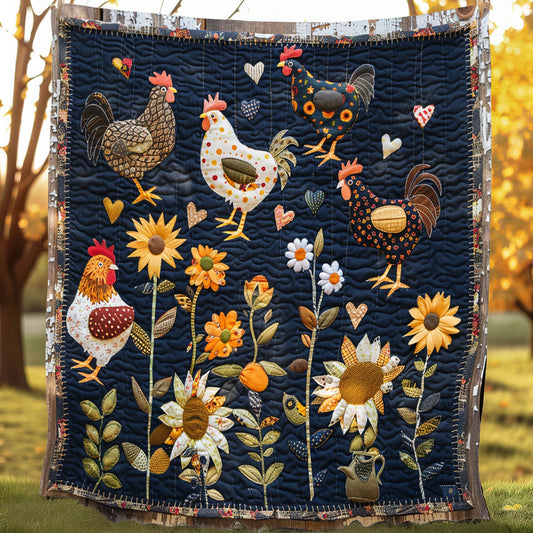 Rynx | Solar Chickens Quilt