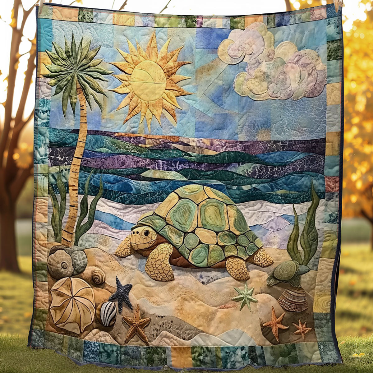 Rynx | Turtle on the Beach Blanket