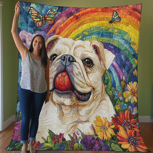 Rynx | Bulldog Quilted Blanket
