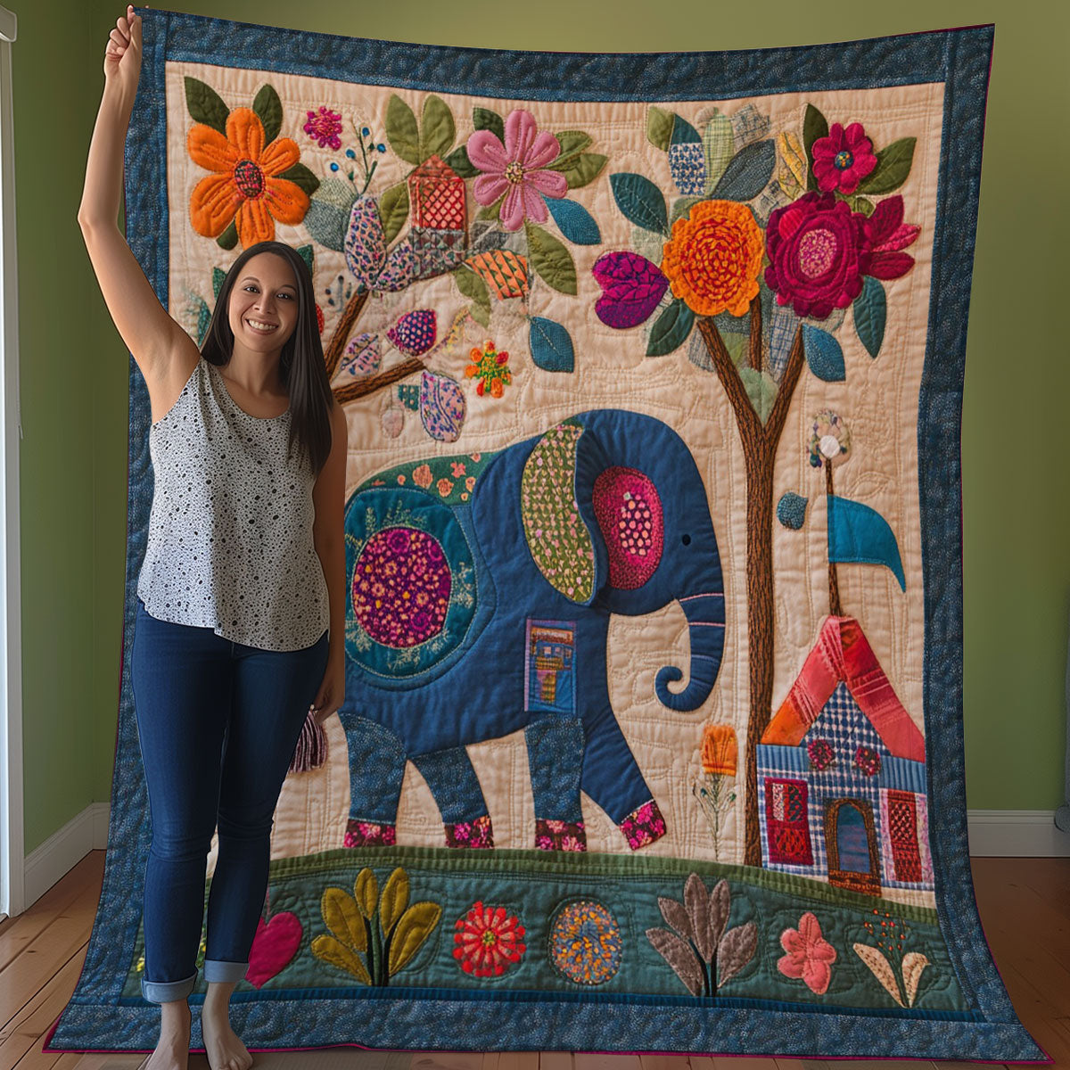 Rynx | Elephant WWO0108009CL Blanket