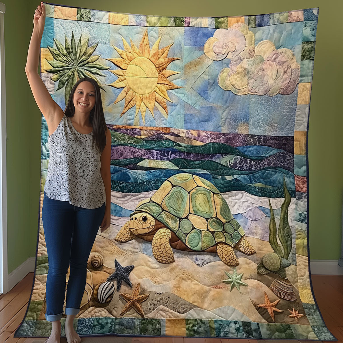 Rynx | Turtle on the Beach Blanket