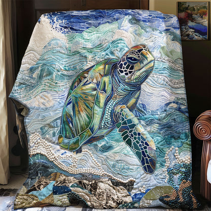 Rynx | Marine Life Turtle Quilt