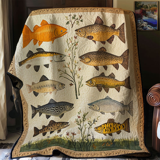 Rynx | Reel Adventure Fishing Quilted Blanket