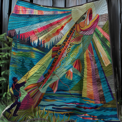 Rynx | Rainbow Trout Fishing Quilt