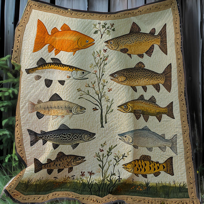 Rynx | Reel Adventure Fishing Quilted Blanket