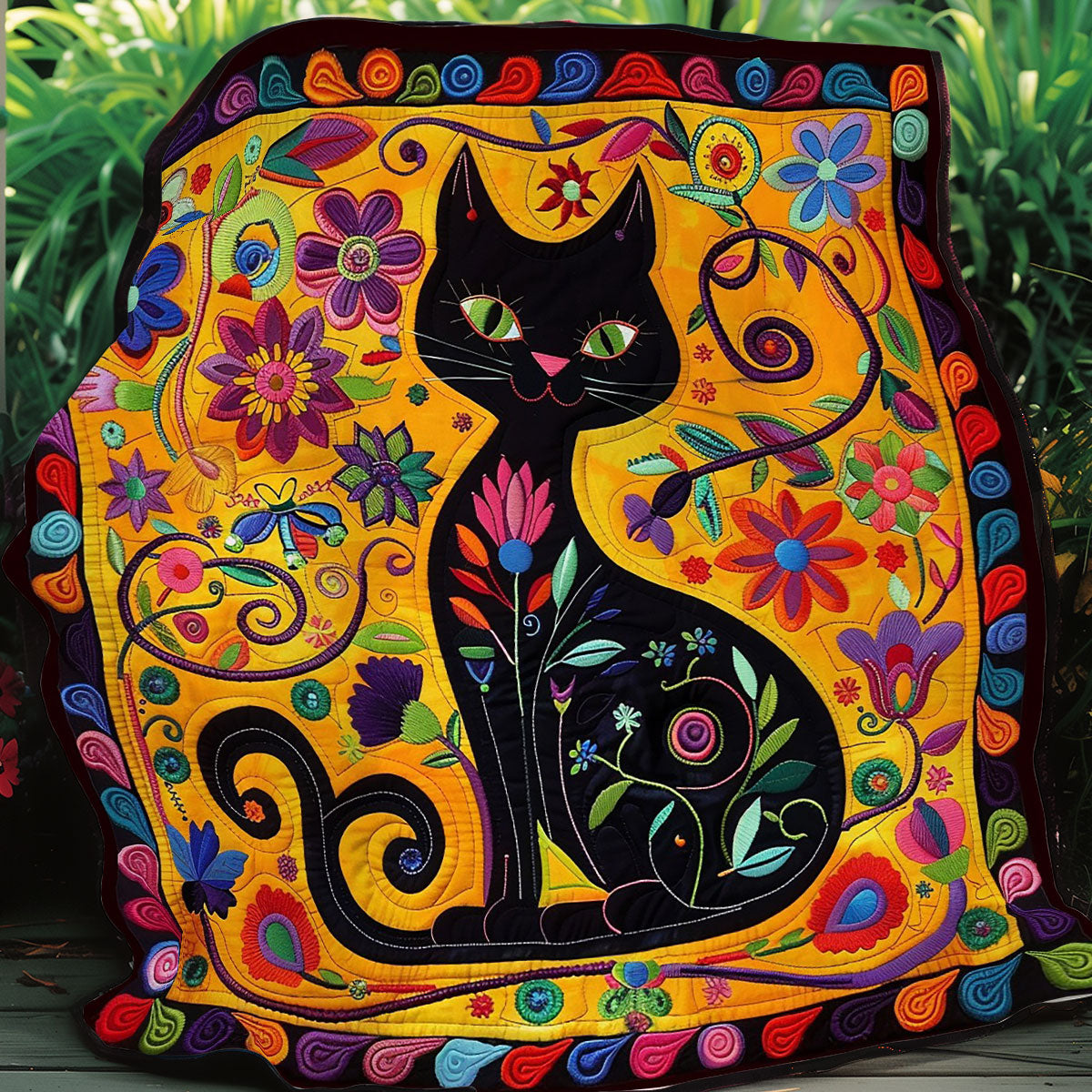 Rynx | Flower Cat Blanket
