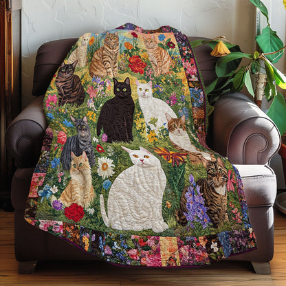 Rynx | Garden Cat Quilt