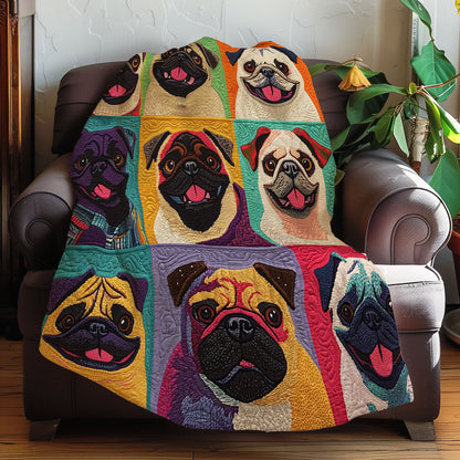 Rynx | Happy Pugs Quilt