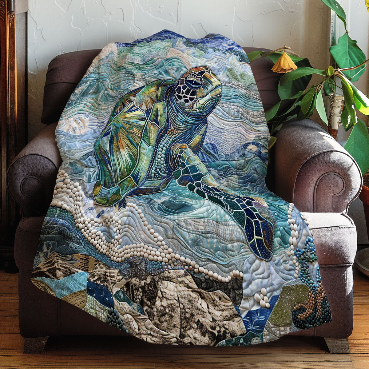Rynx | Marine Life Turtle Quilt