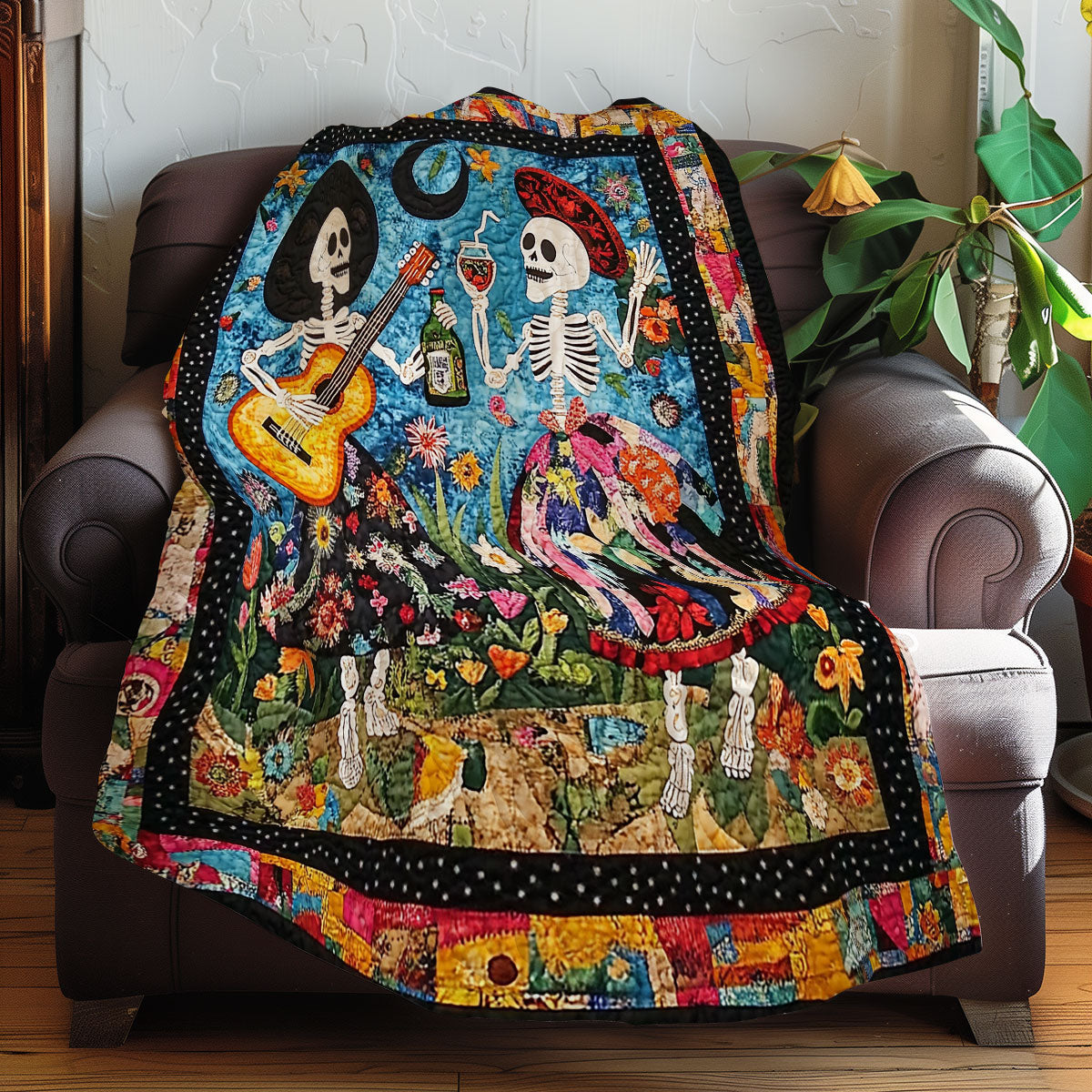 Rynx | Mexican Skulls Bedspread