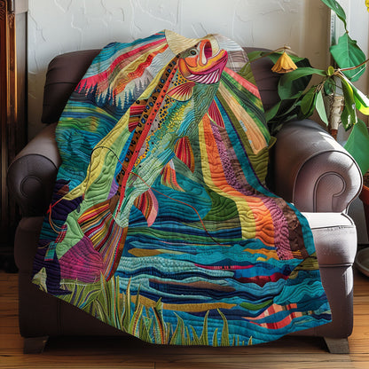 Rynx | Rainbow Trout Fishing Quilt