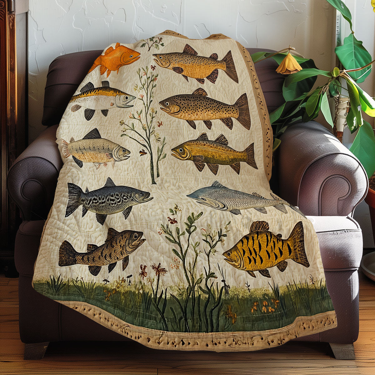 Rynx | Reel Adventure Fishing Quilted Blanket