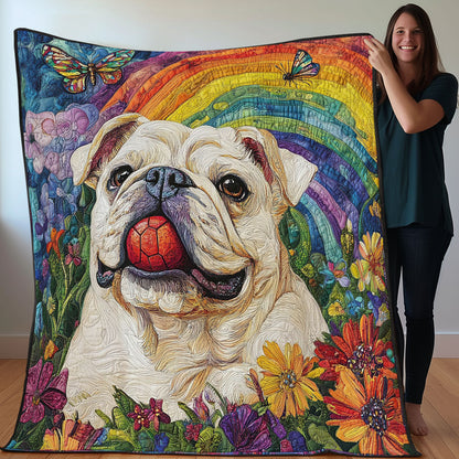 Rynx | Bulldog Quilted Blanket