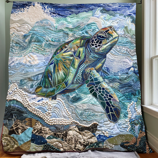 Rynx | Marine Life Turtle Quilt