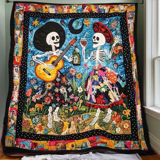 Rynx | Mexican Skulls Bedspread