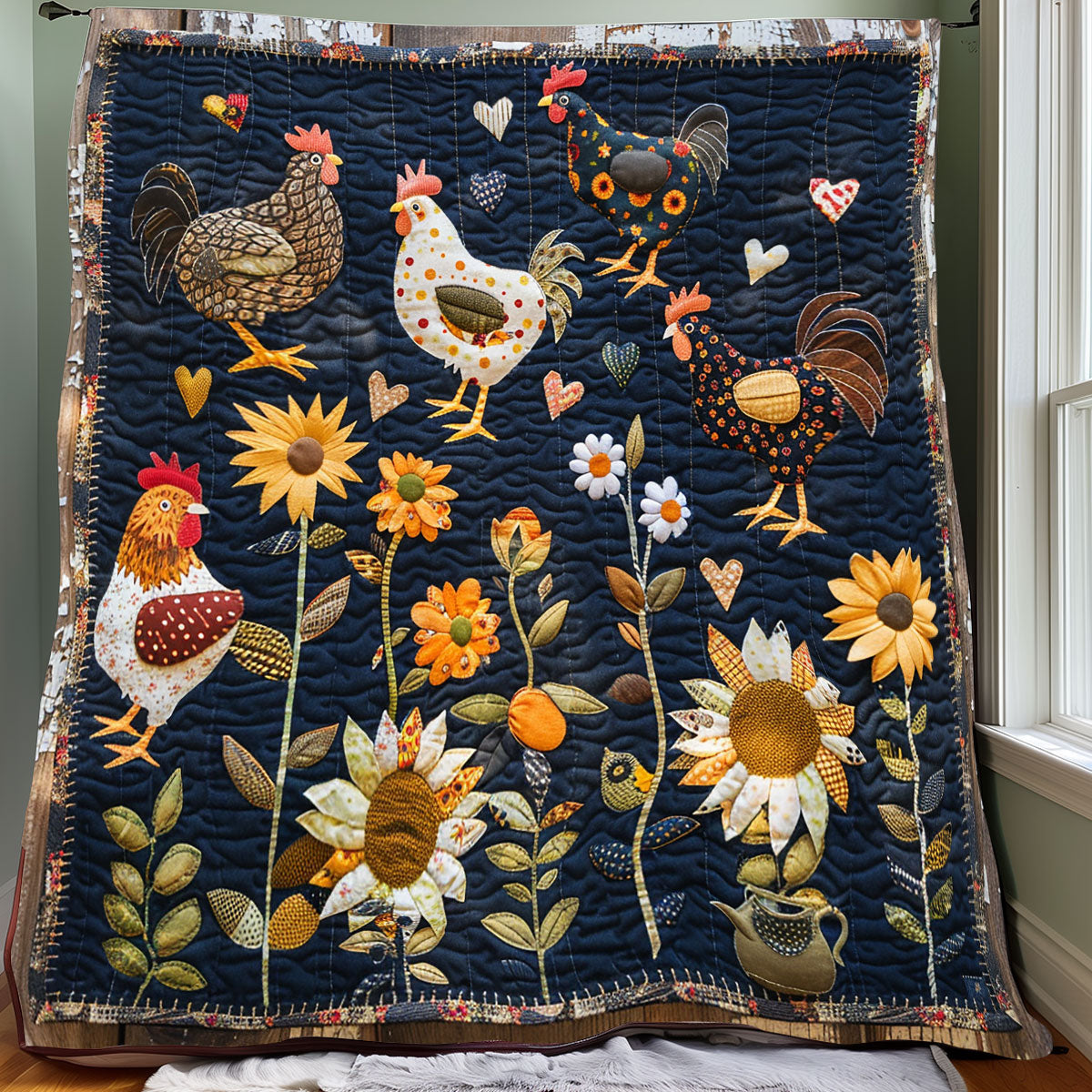 Rynx | Solar Chickens Quilt