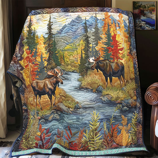 Rynx | Alces alces Riverbank Quilt