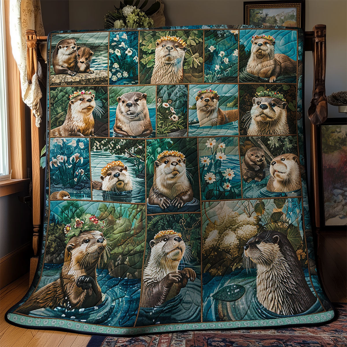 Rynx | Cute Otter Blanket