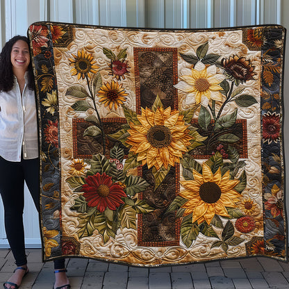 Rynx | Floral Cross Quilt