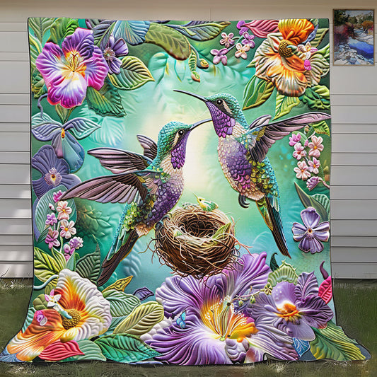 Rynx | Garden Hummingbird Comforter
