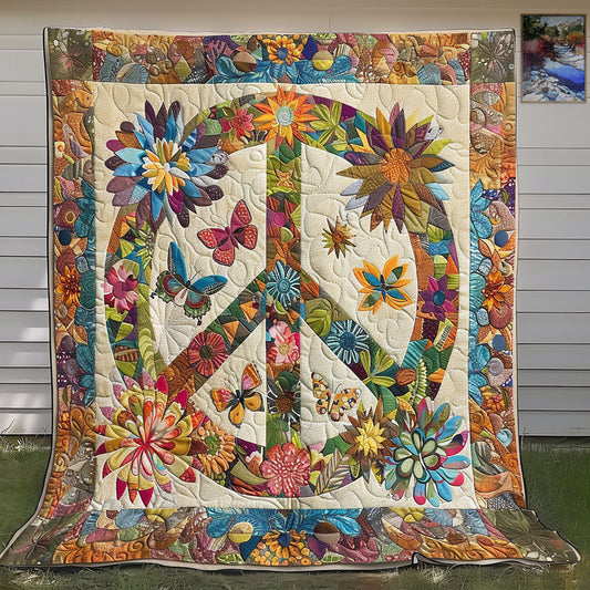 Rynx | Trippy Hippie Shield Quilt