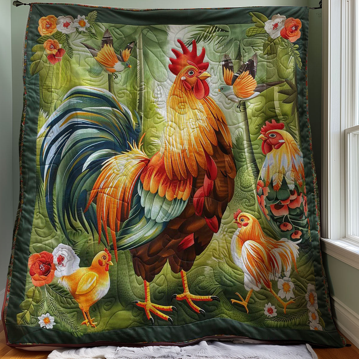 Rynx | Roosters Family Farm Quilt