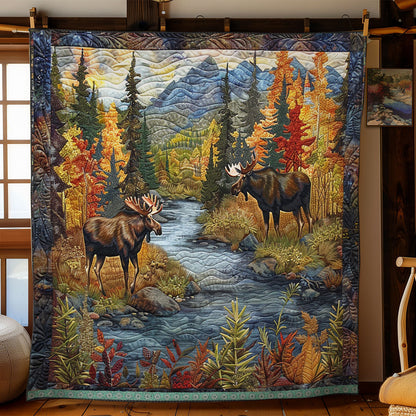 Rynx | Alces alces Riverbank Quilt