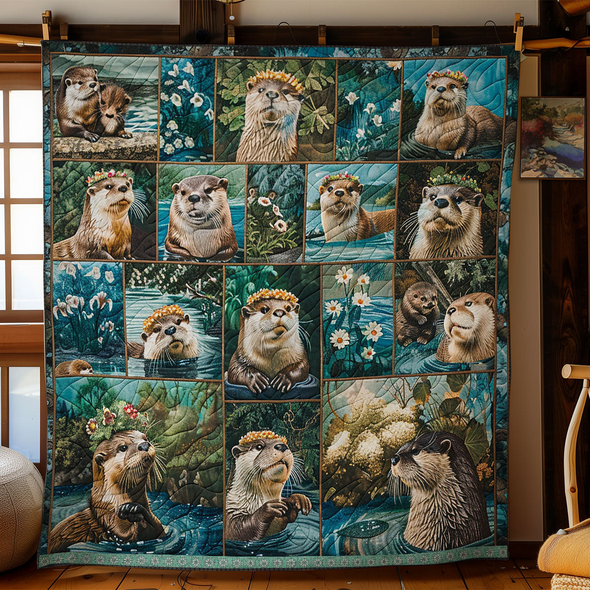 Rynx | Cute Otter Blanket