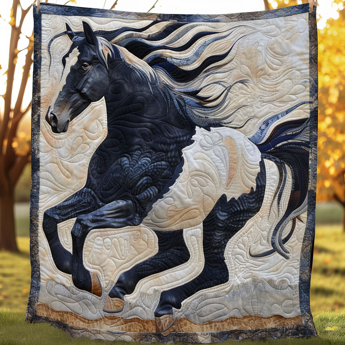 Rynx | Dynamic Horse Quilt