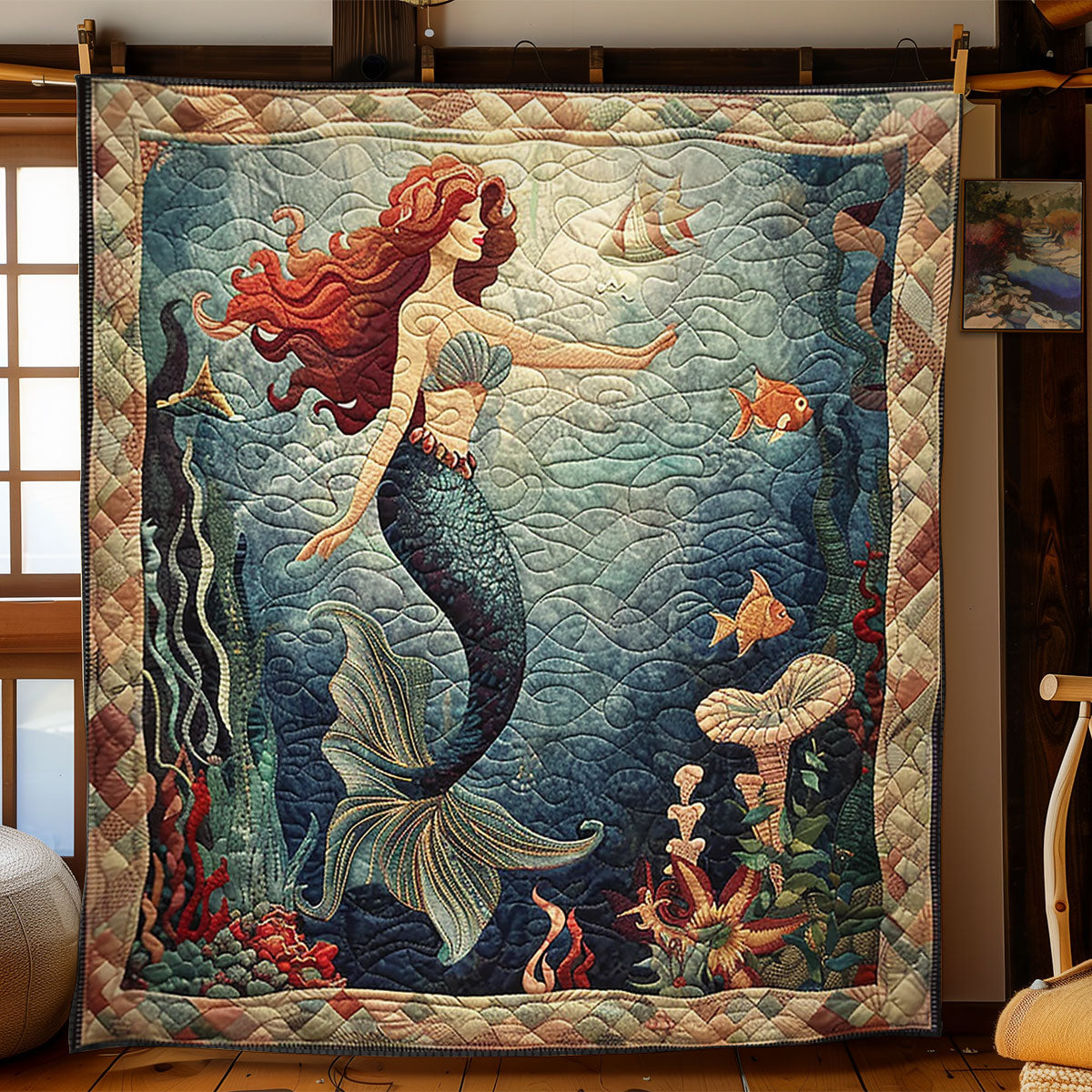 Rynx | Mermaid Glitter Quilt