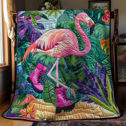 Rynx | Pink Flamingo Quilt