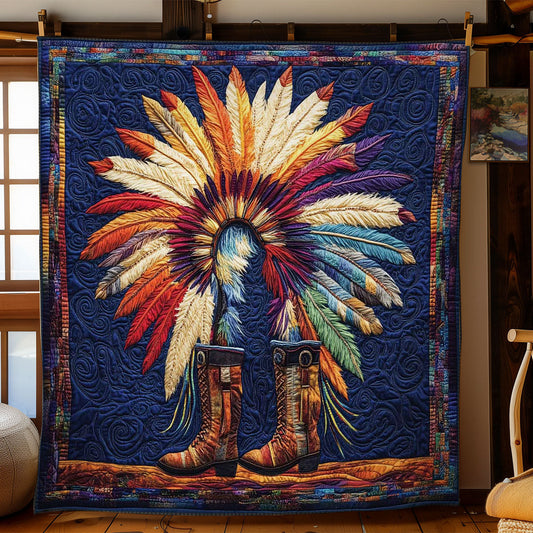 Rynx | Sacred Boots of the Tribe Quilt