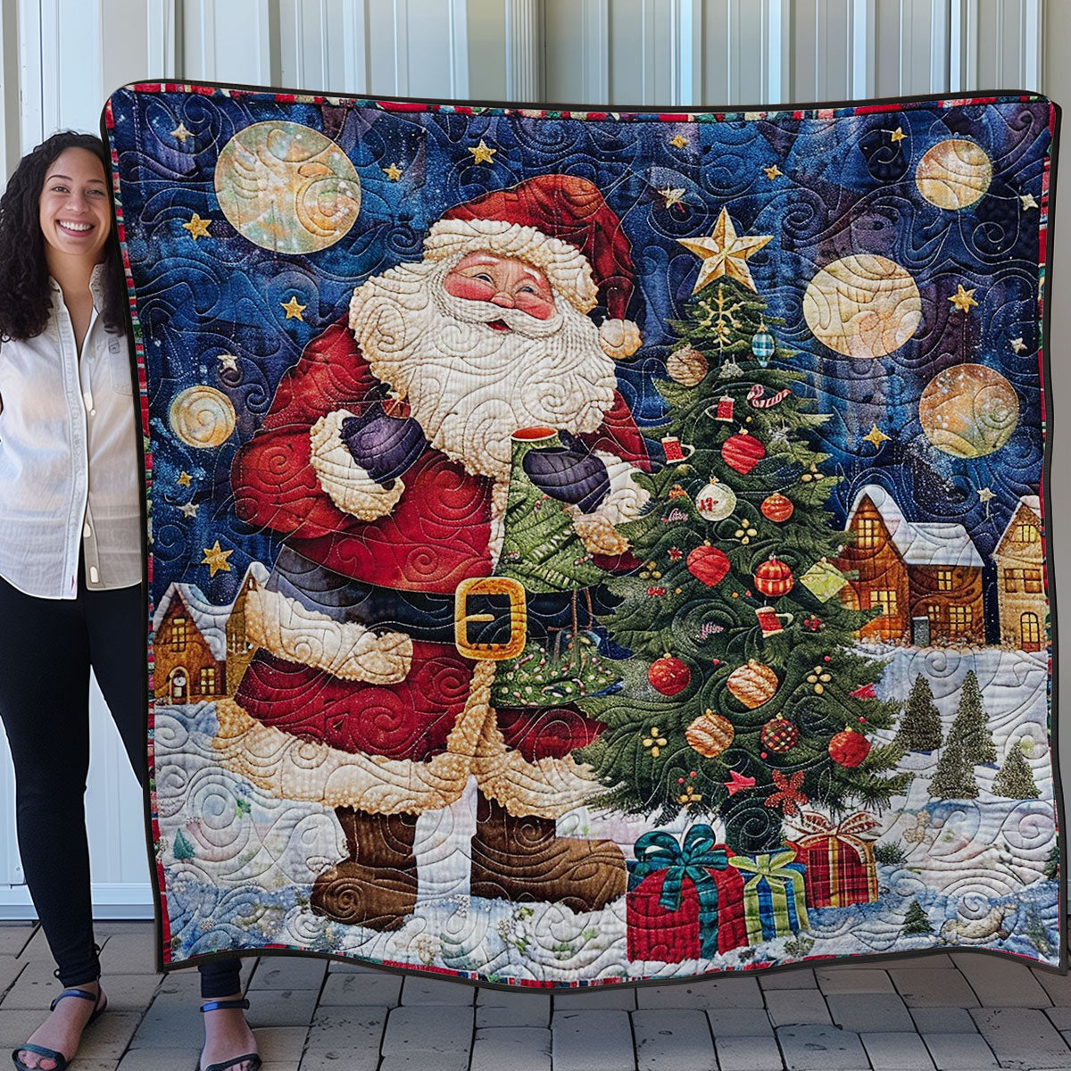 Rynx | Santa Claus Quilt