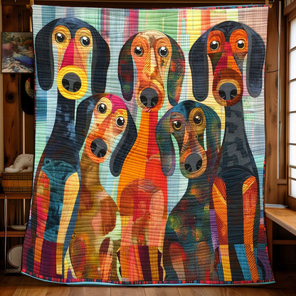 Rynx | Curious Dachshund Quilt