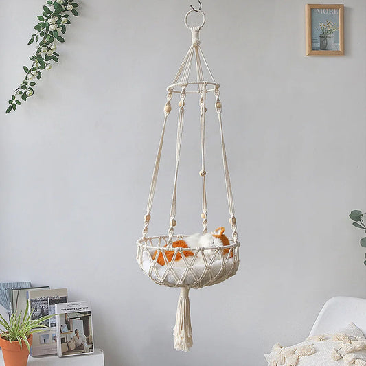 Rynx | Macrame Cat Hammock