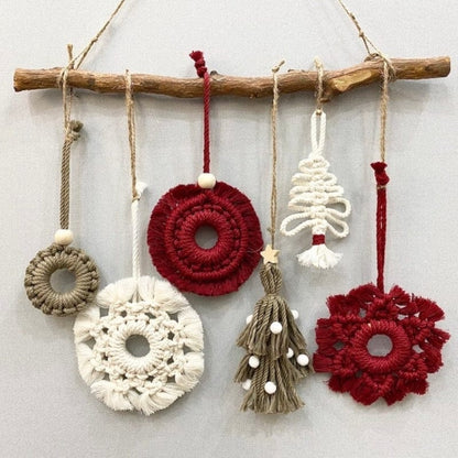 Rynx | Macrame Christmas Tree Decor Set