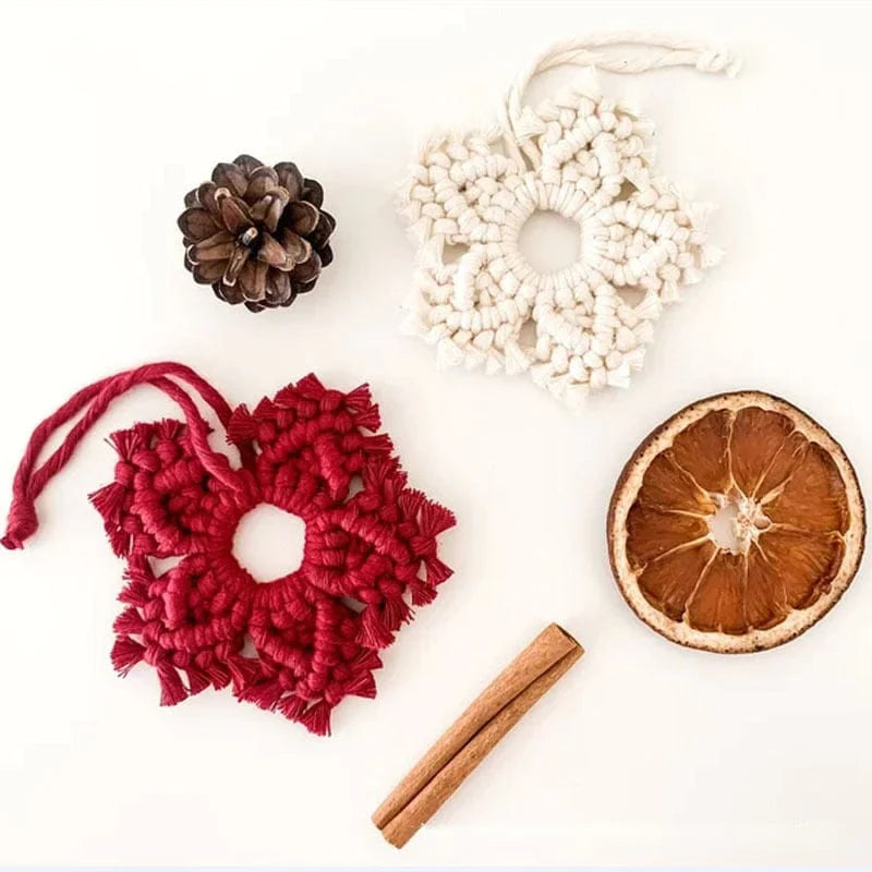 Rynx | Macrame Christmas Tree Decor Set