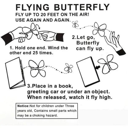 Rynx | Magical Flying Butterflies – The perfect surprise effect for gifts & cards!