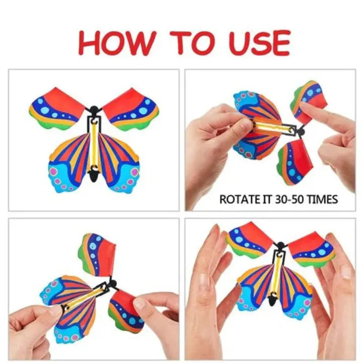 Rynx | Magical Flying Butterflies – The perfect surprise effect for gifts & cards!