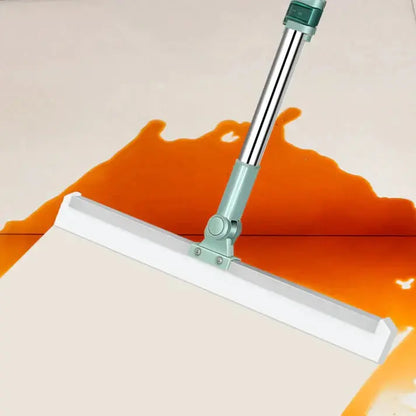 Rynx | Magical Floor Mop – 2-in-1 Silicone Broom with 180° Redatable Head